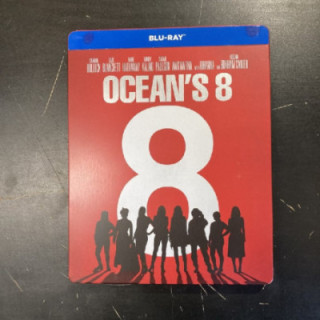 Ocean's 8 (steelbook) Blu-ray (M-/M-) -toiminta/komedia-