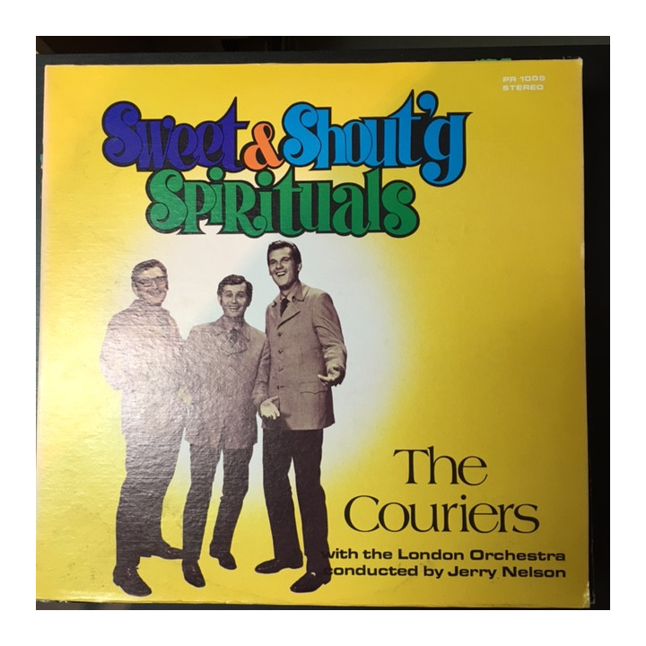Couriers - Sweet & Shout'g Spirituals LP (VG+/VG+) -gospel-