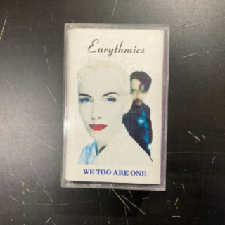 Eurythmics - We Too Are One C-kasetti (VG+/M-) -synthpop-