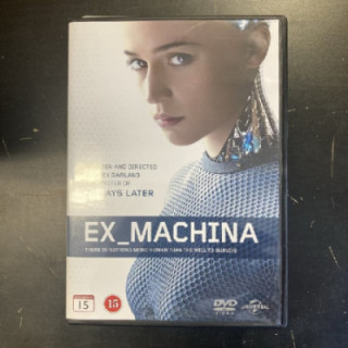 Ex Machina DVD (M-/M-) -jännitys/sci-fi-