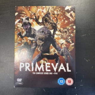 Primeval - The Complete Series 11DVD (VG+-M-/VG+) -tv-sarja- (ei suomenkielistä tekstitystä)