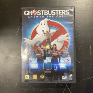 Ghostbusters (2016) DVD (VG+/M-) -toiminta/komedia-