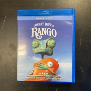 Rango Blu-ray+DVD (M-/M-) -animaatio-