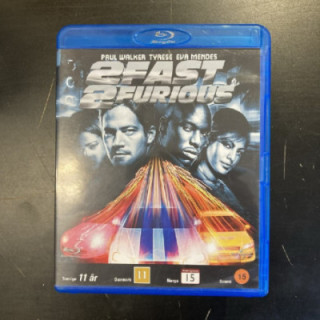 2 Fast 2 Furious Blu-ray (M-/M-) -toiminta-