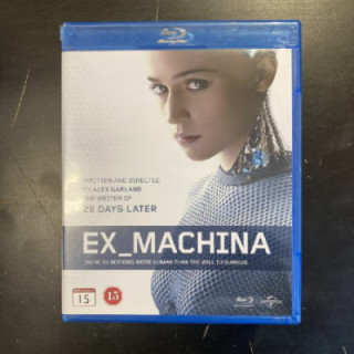 Ex Machina Blu-ray (M-/M-) -jännitys/sci-fi-