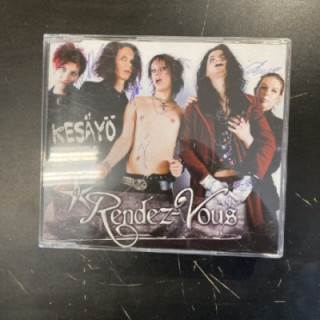 Rendez-Vous - Kesäyö (nimikirjoituksilla) CDS (M-/M-) -glam rock-