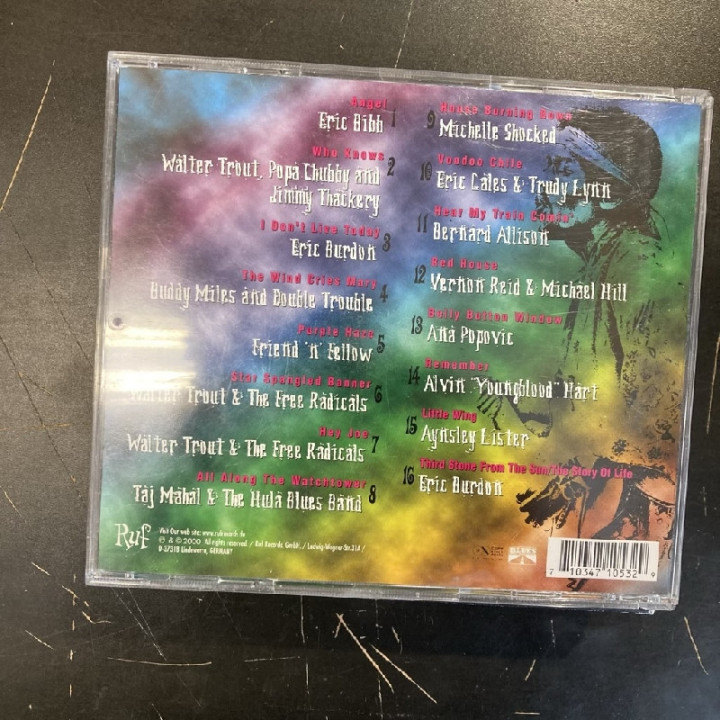 V/A - Blue Haze Songs Of Jimi Hendrix CD (VG+/M-)