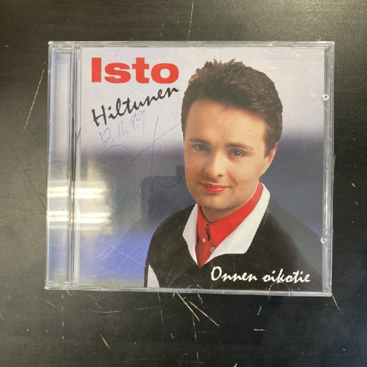 Isto Hiltunen - Onnen oikotie (nimikirjoituksella) CD (VG+/M-) -iskelmä-