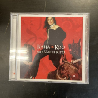 Kaija Koo - Mikään ei riitä CD (VG+/M-) -pop-