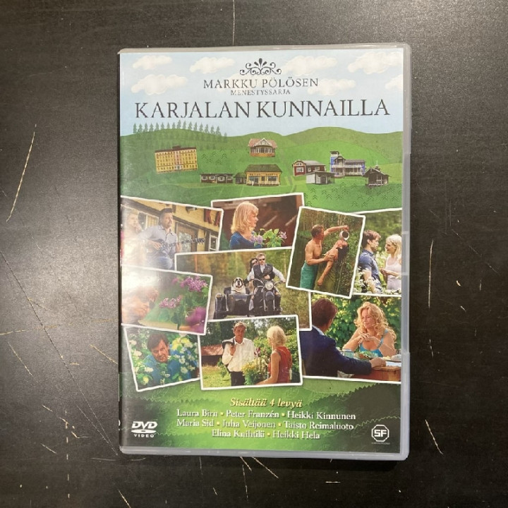 Karjalan kunnailla - Kausi 1 4DVD (VG+/M-) -tv-sarja-