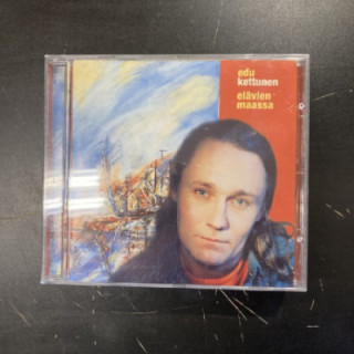 Edu Kettunen - Elävien maassa CD (VG+/VG) -pop rock-