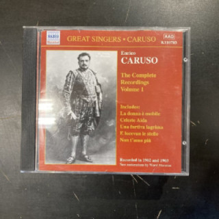 Enrico Caruso - The Complete Recordings, Volume 1 CD (VG+/VG+) -klassinen-
