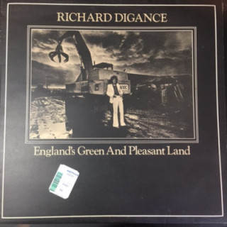 Richard Digance - England's Green And Pleasant Land LP (VG-VG+/VG+) -folk rock-
