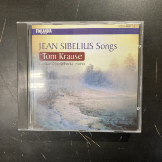 Tom Krause - Jean Sibelius Songs CD (VG+/M-) -klassinen-