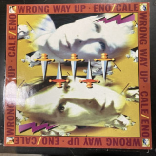 Eno / Cale - Wrong Way Up (EU/1990) LP (M-/M-) -art pop-
