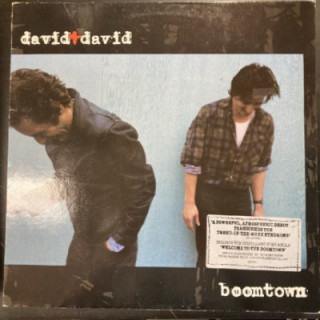 David + David - Boomtown LP (VG+/VG+) -pop rock-