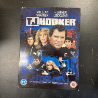 T.J. Hooker - Seasons 1-2 6DVD (VG+-M-/VG+) -tv-sarja- (ei suomenkielistä tekstitystä)