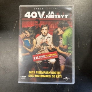 40 v. ja neitsyt (xxl version) DVD (VG+/M-) -komedia-