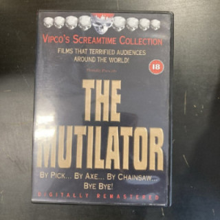 Mutilator DVD (VG/M-) -kauhu- (ei suomenkielistä tekstitystä)