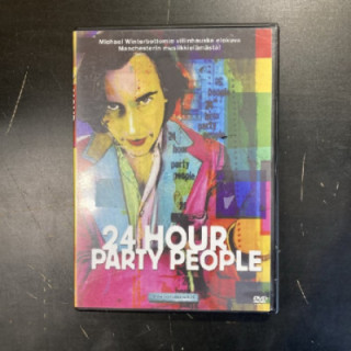 24 Hour Party People DVD (VG+/M-) -draama-