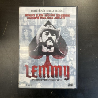 Lemmy 2DVD (VG+-M-/M-) -dokumentti-