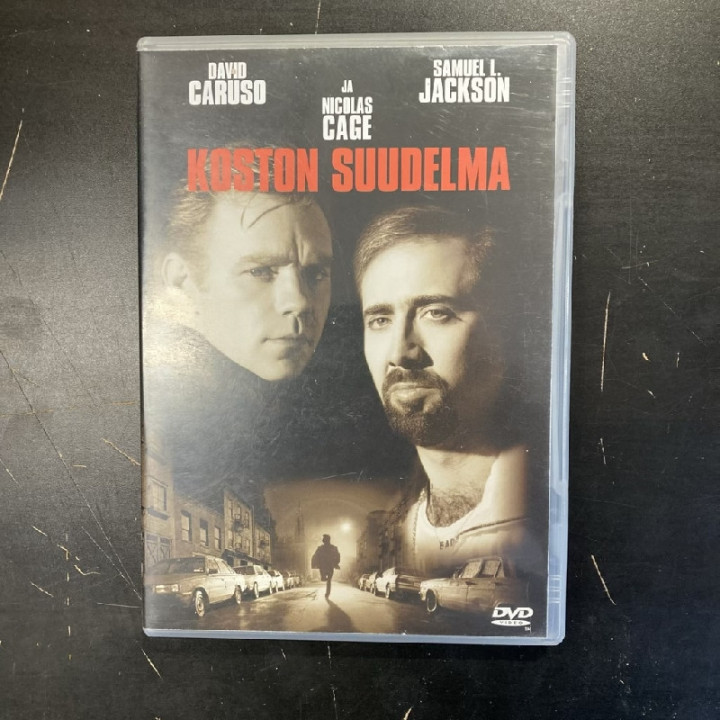 Koston suudelma DVD (VG/M-) -jännitys/toiminta-