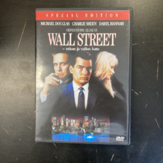 Wall Street (special edition) DVD (VG+/M-) -draama-