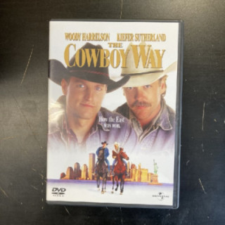 Cowboy Way DVD (M-/M-) -toiminta/komedia-