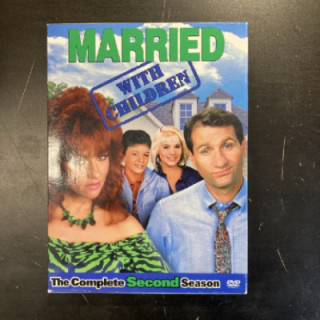 Married... With Children - Season 2 3DVD (VG+-M-/M-) -tv-sarja- (R1 NTSC/ei suomenkielistä tekstitystä)