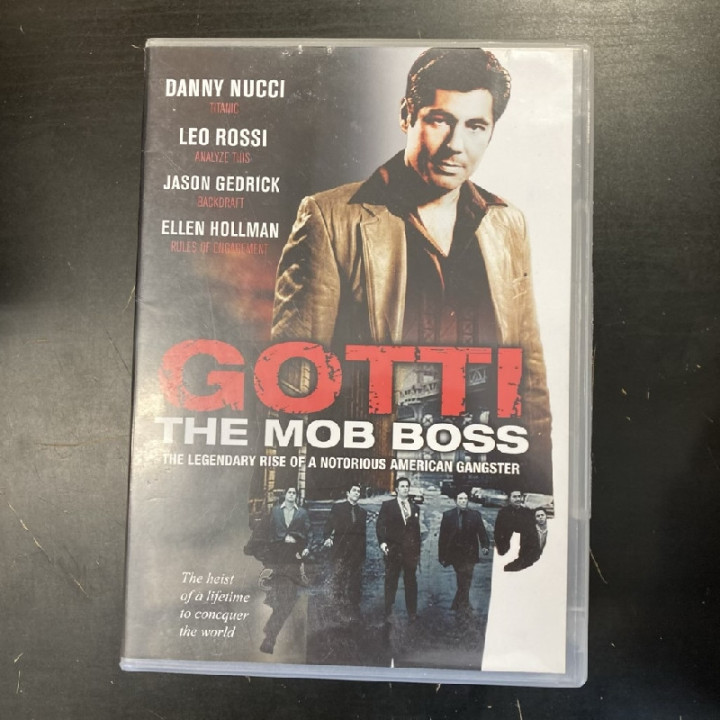 Gotti - The Mob Boss DVD (M-/M-) -toiminta/draama-