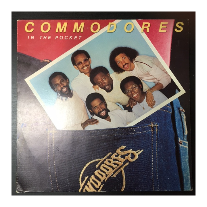 Commodores - In The Pocket LP (VG+-M-/VG+) -soul-