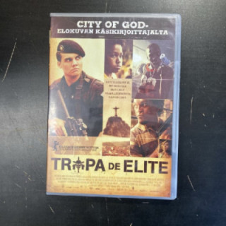 Tropa de Elite DVD (VG+/M-) -toiminta-