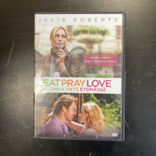 Eat Pray Love - omaa tietä etsimässä DVD (M-/M-) -draama-