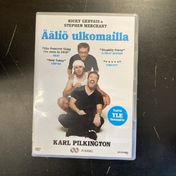 Ääliö ulkomailla - Kausi 1 2DVD (VG+-M-/M-) -tv-sarja-