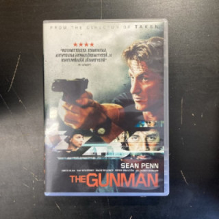 Gunman DVD (VG+/M-) -toiminta/draama-