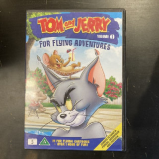 Tom ja Jerry - Vauhdikkaat seikkailut osa 1 DVD (M-/M-) -animaatio-