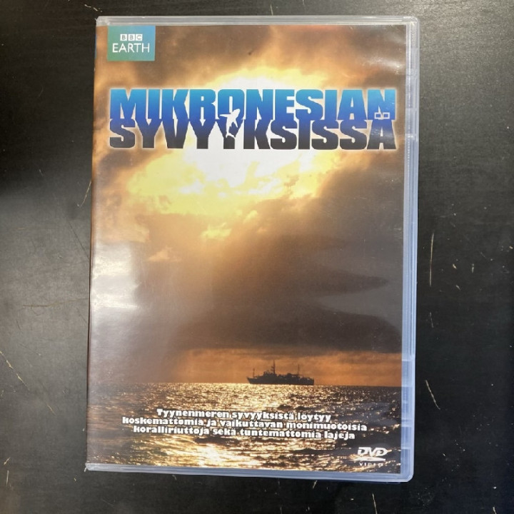 Mikronesian syvyyksissä DVD (M-/M-) -dokumentti-