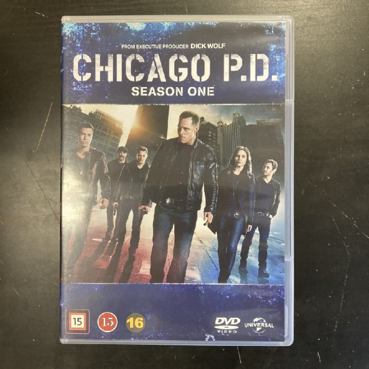 Chicago P.D. - Kausi 1 4DVD (M-/M-) -tv-sarja-