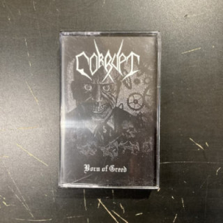 Corrupt - Born Of Greed C-kasetti (VG+/M-) -thrash metal-