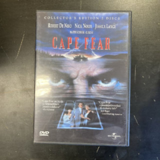 Cape Fear (1991) (collector's edition) 2DVD (VG/M-) -jännitys-