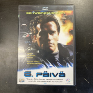 6. päivä DVD (VG+/M-) -toiminta/sci-fi-