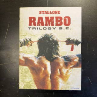 Rambo Trilogy S.E. 3DVD (VG+/M-) -toiminta-