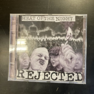 Rejected - Heat Of The Night CDEP (VG+/M-) -punk rock-