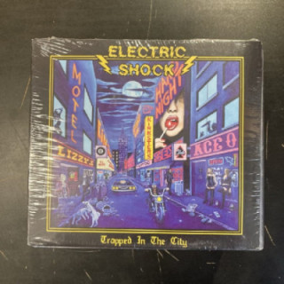 Electric Shock - Trapped In The City CD (avaamaton) -hard rock-
