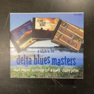 V/A - Salute To The Delta Blues Masters 3CD (VG+-M-/VG+-M-)