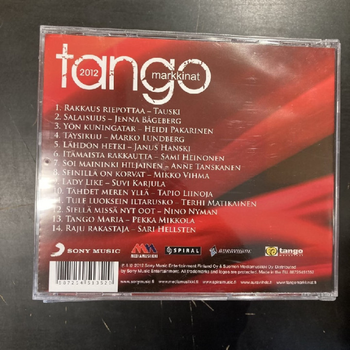 V/A - Tangomarkkinat 2012 CD (M-/M-)
