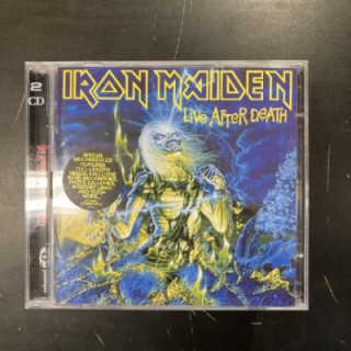 Iron Maiden - Live After Death (remastered) 2CD (VG-VG+/M-) -heavy metal-