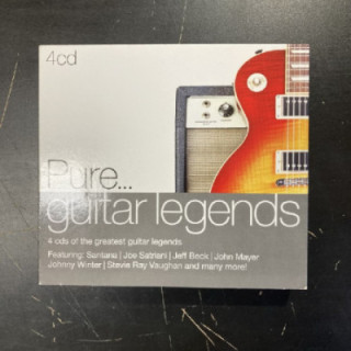 V/A - Pure... Guitar Legends 4CD (VG+-M-/VG+)