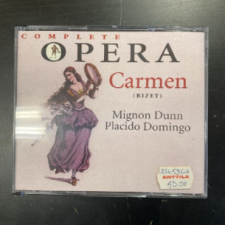 Bizet - Carmen (Complete Opera) 2CD (VG-M-/M-) -klassinen-