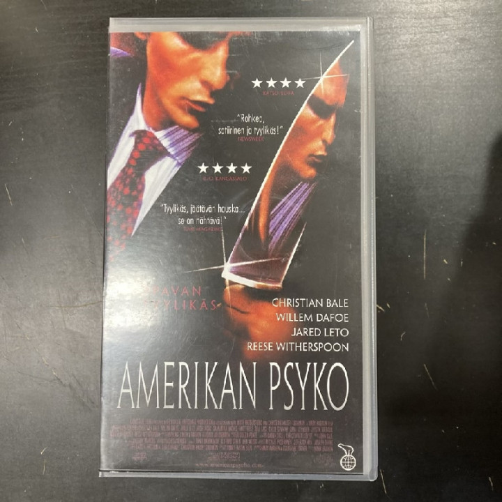 Amerikan psyko VHS (VG+/M-) -jännitys/draama-